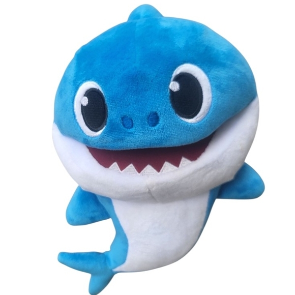 Baby Shark Hand Puppet with Sound Function Approx. 27 x 21 x 14 Cm - Picture 1 of 6